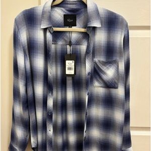BRAND NEW rails with tags. XS flannel.
